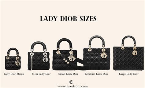 large lady dior dimensions